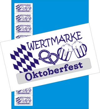 1000 Wertmarken "Oktoberfest neutral"