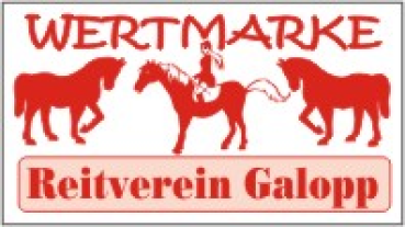 Preview: 1000 Wertmarken "Pferdesport-Reiten"