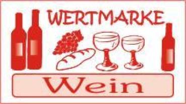 1000 Wertmarken "Wein"