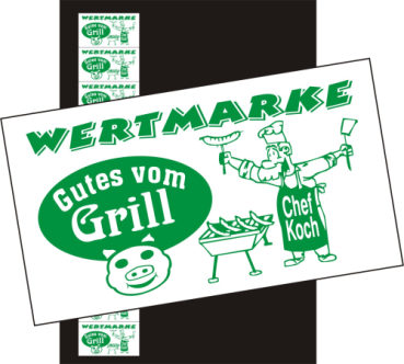 1000 Wertmarken "Gutes vom Grill"