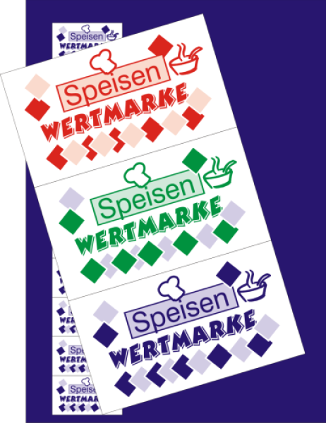 1000 Wertmarken "Speisen"